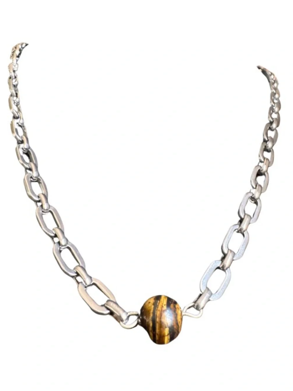 Handmade Tiger Eye Necklace
